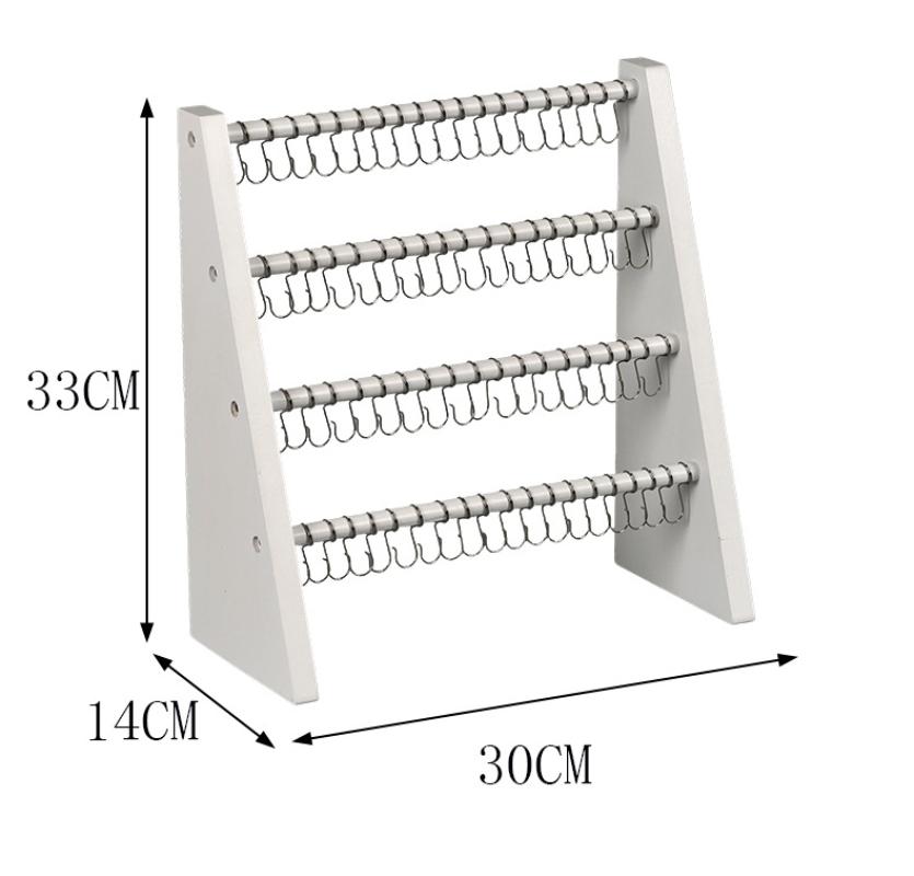 4-layer trapezoidal bracelet stand