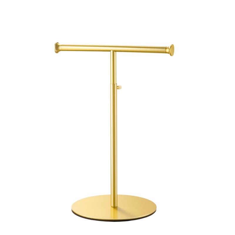1:Double t bag display stand gold