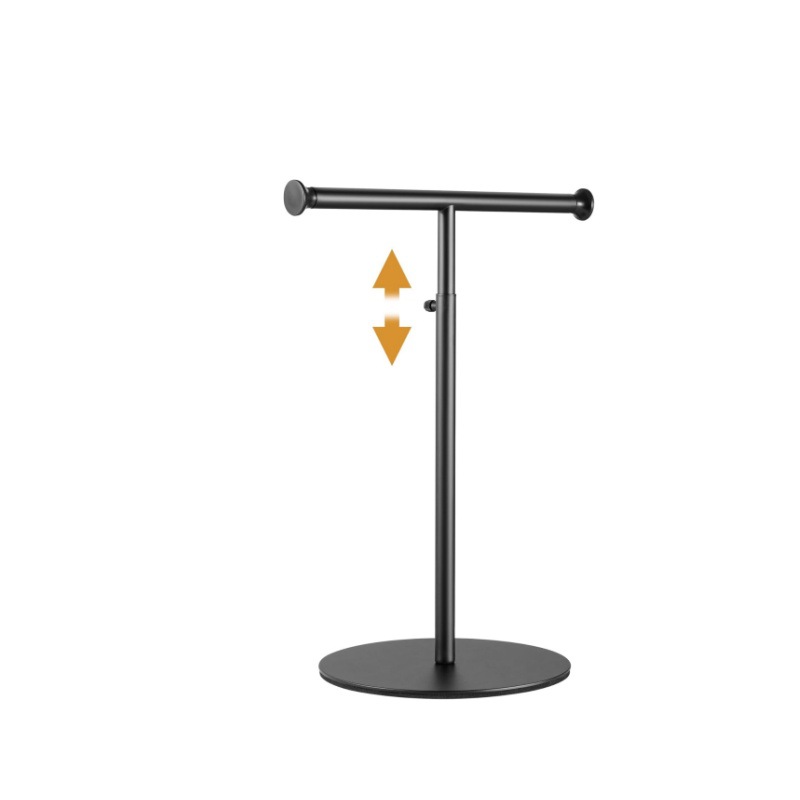 2:Double t bag display stand black