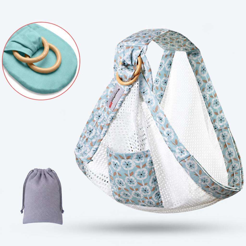 Breathable lace blue