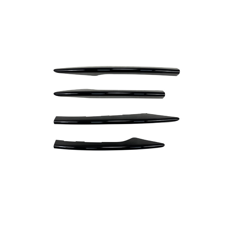 Grid trim strip piano black