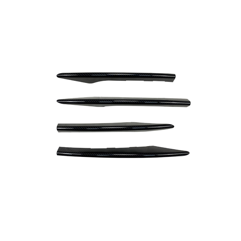 Grid trim carbon fiber pattern