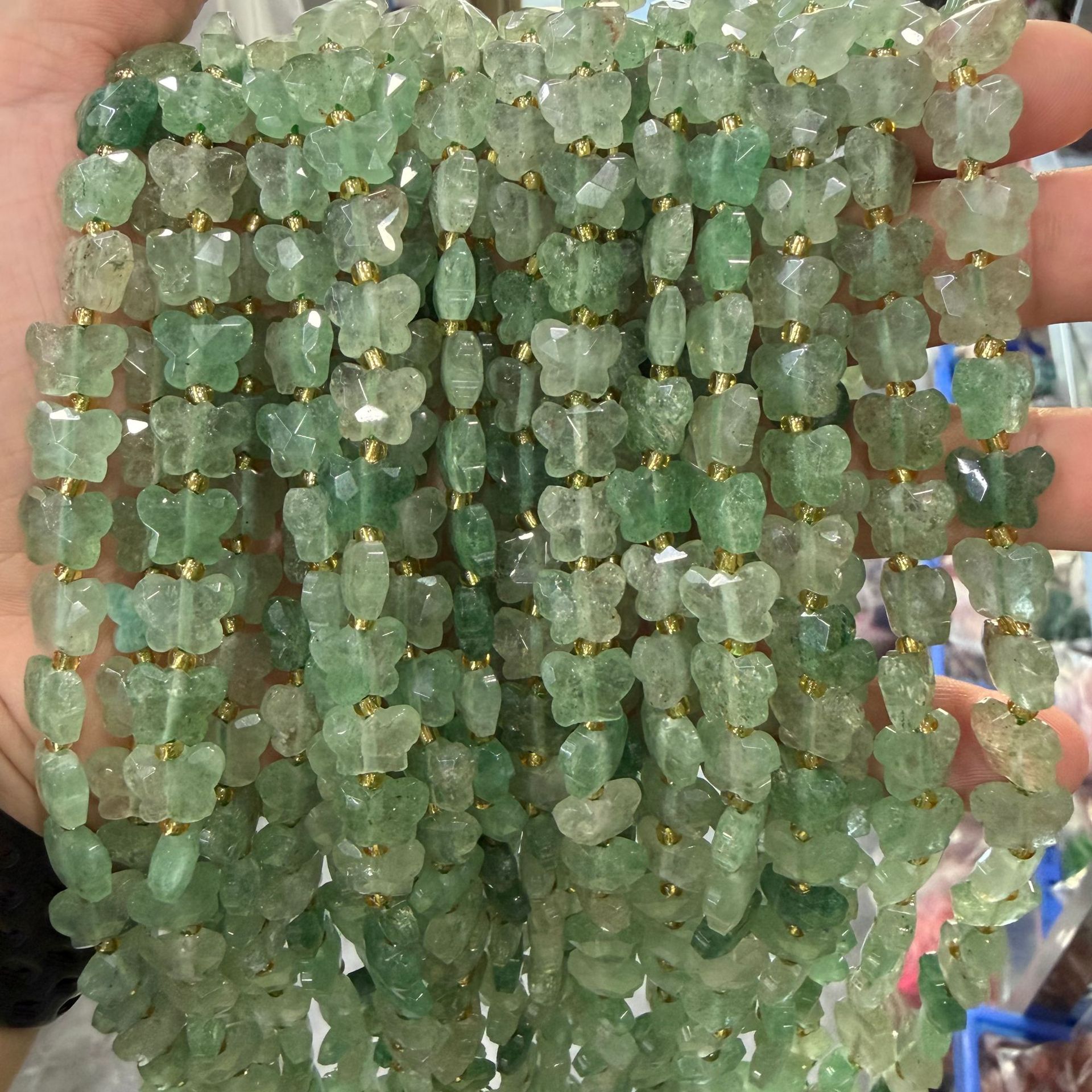 5:green Strawberry Quartz