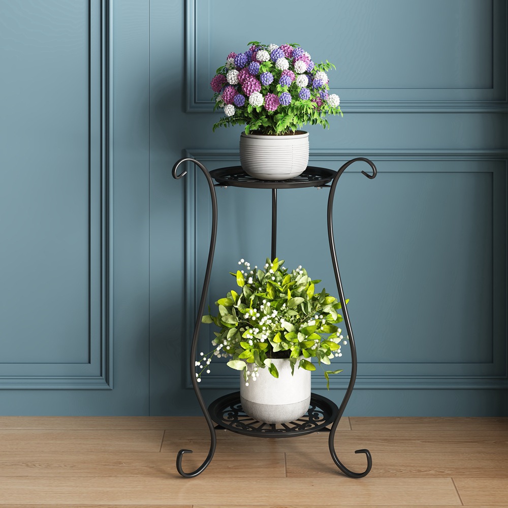 Black vase