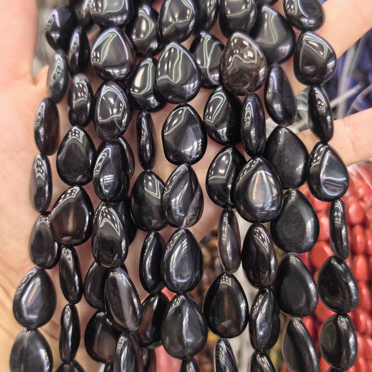 Black Agate 8x10MM/40pcs