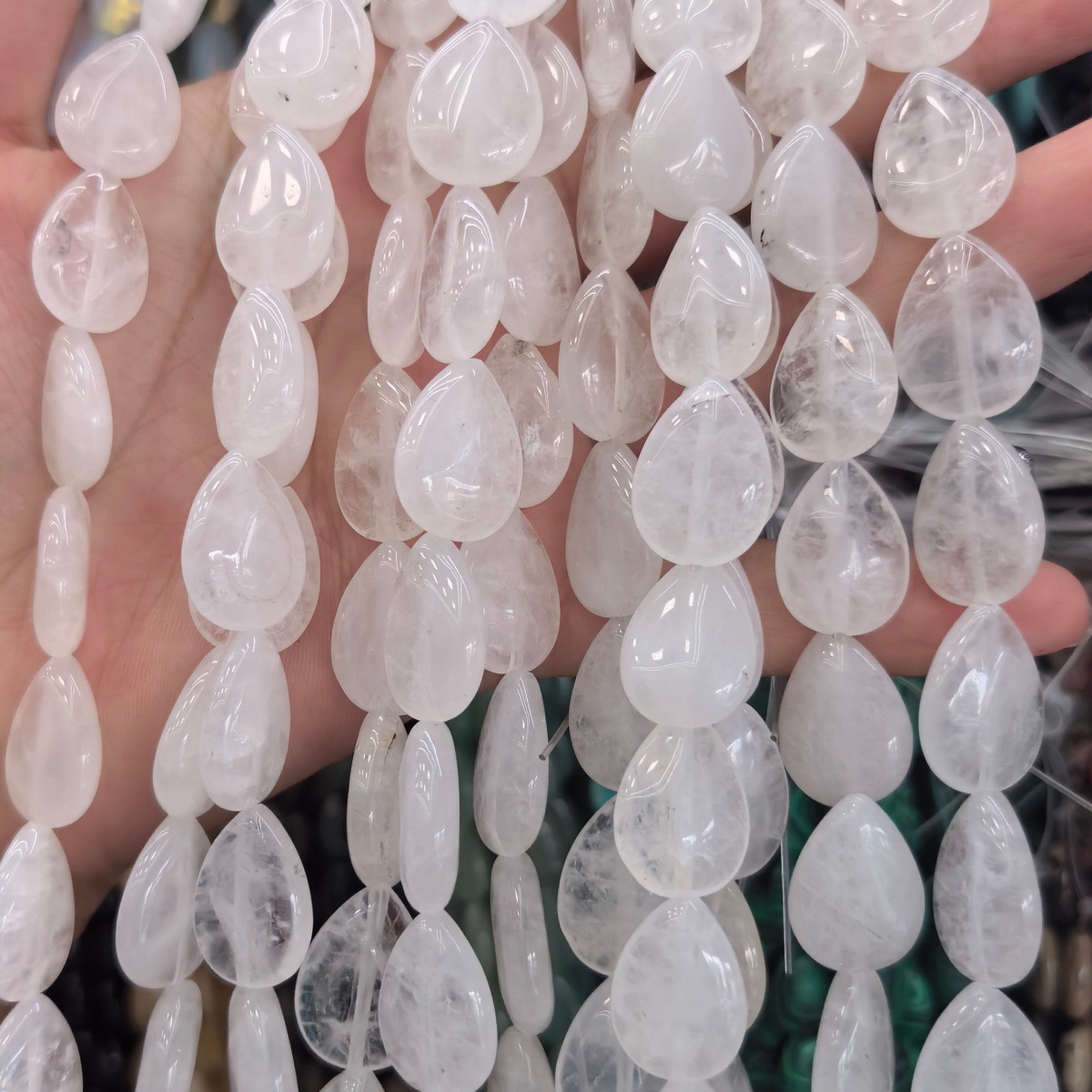 Clear Quartz 8x10MM/40pcs