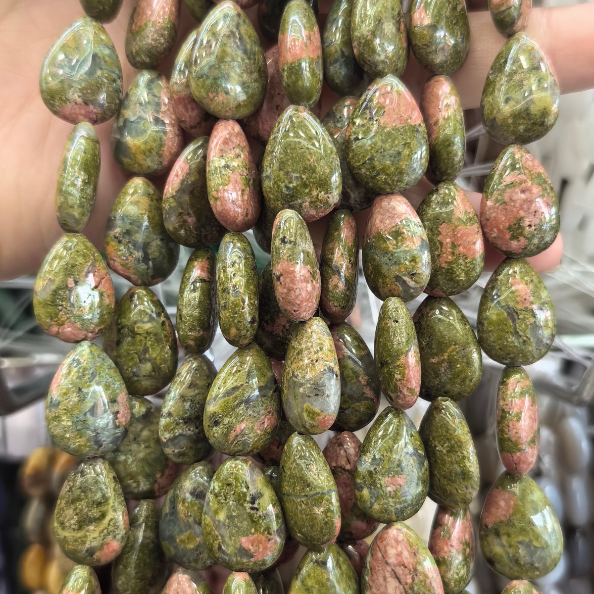 Unakite 10x14mm/28pcs