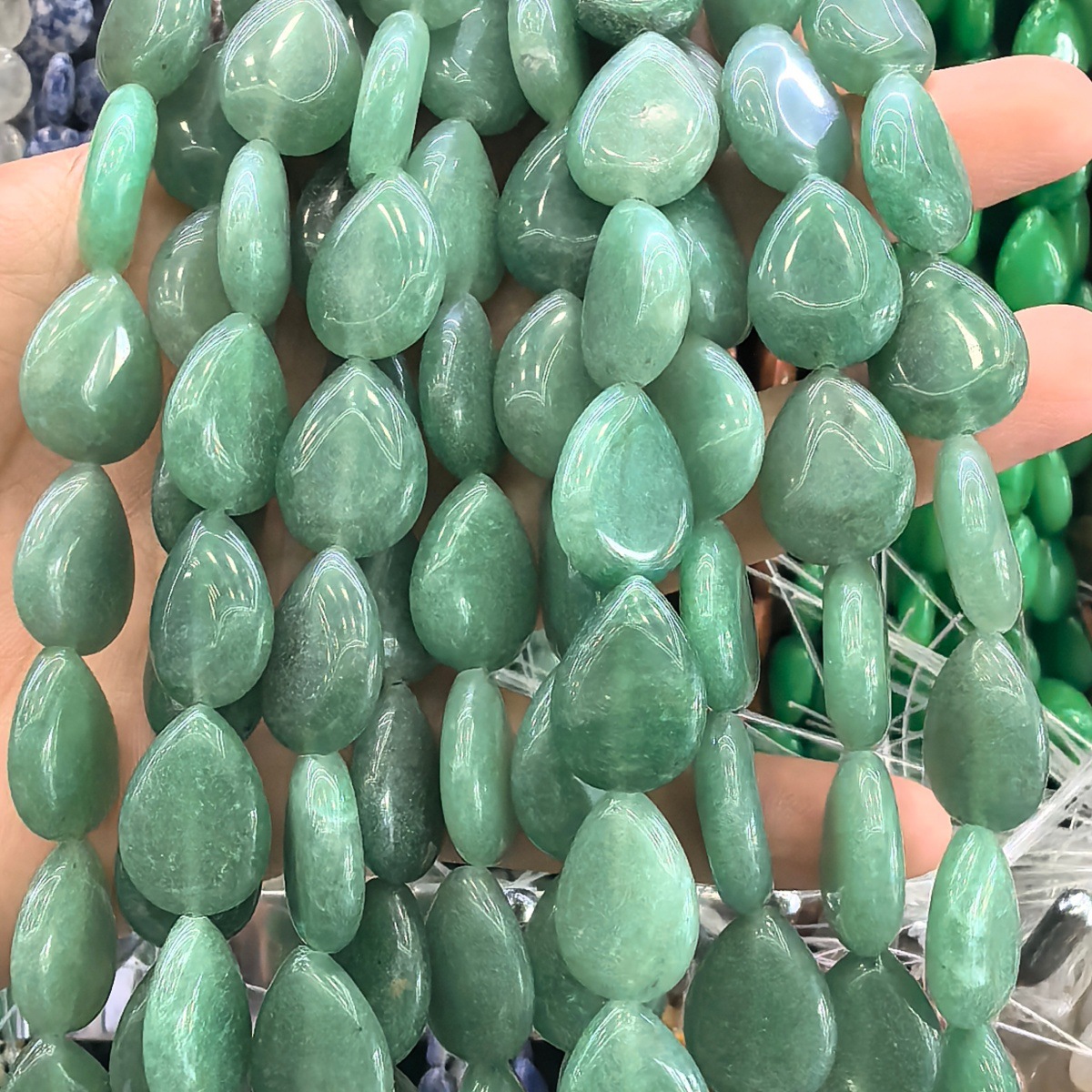 Green Aventurine 12x16mm/25pcs