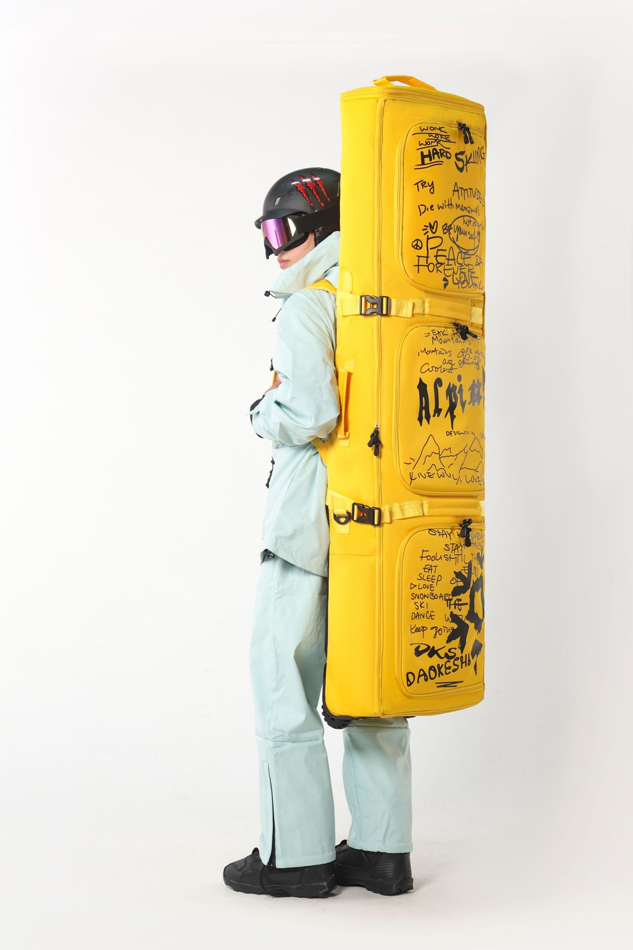 Yellow graffiti