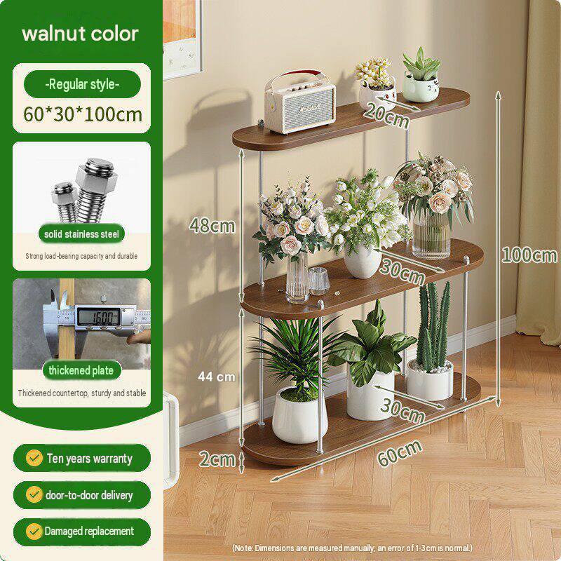 Walnut color three layers 60*30*100