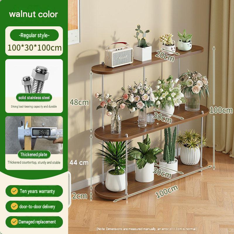 Walnut color three layers 100*30*100