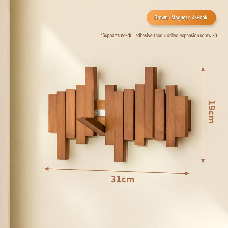 [brown] small size 31cm (4 hooks)