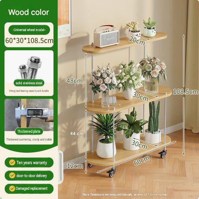 Log color wheeled three-layer 60*30*100