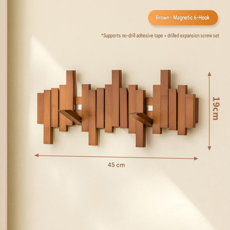 [brown] medium 45cm (6 hooks)