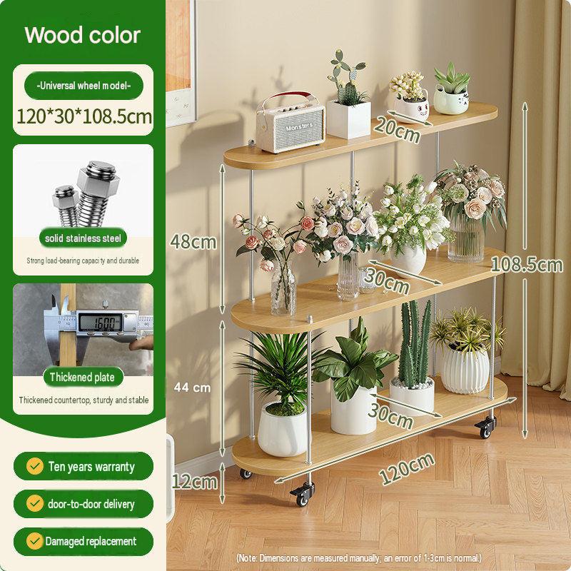 Log color wheeled three-layer 120*30*100