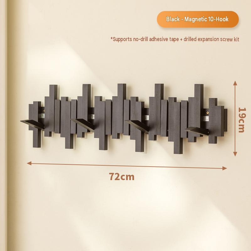 [black] extra large 72cm (10 hooks)