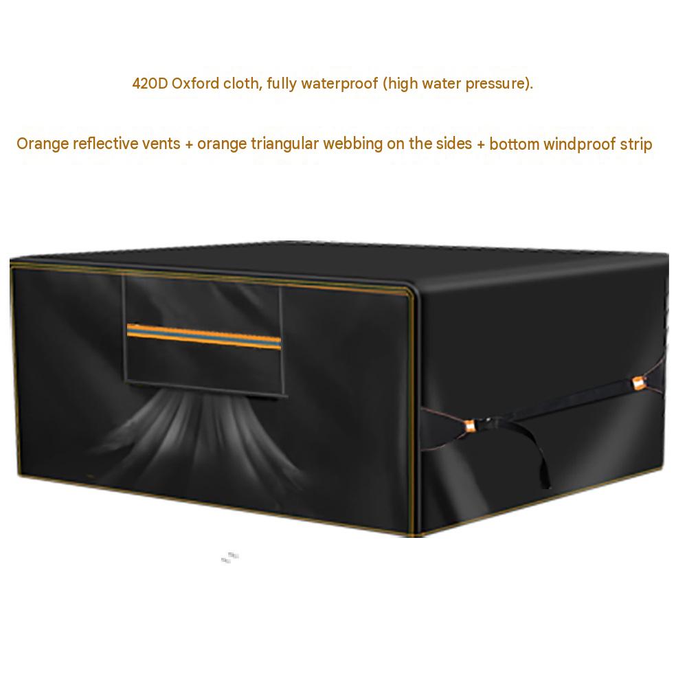 420d fully waterproof (orange triangle webbing   bottom velcro)