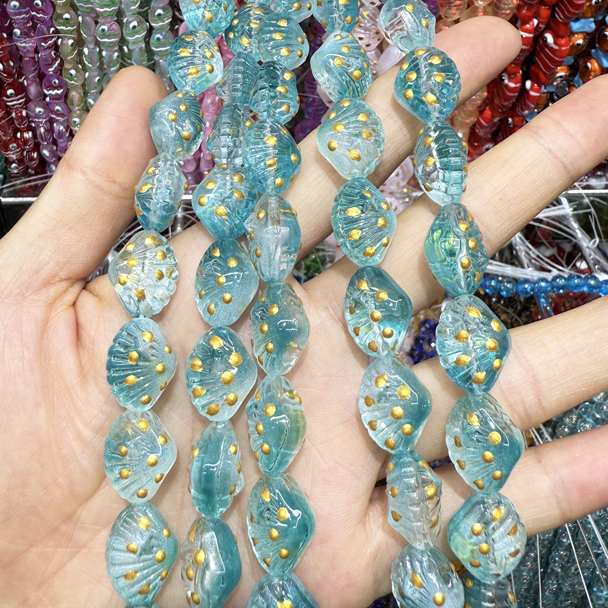 Ocean color 13x16.5mm