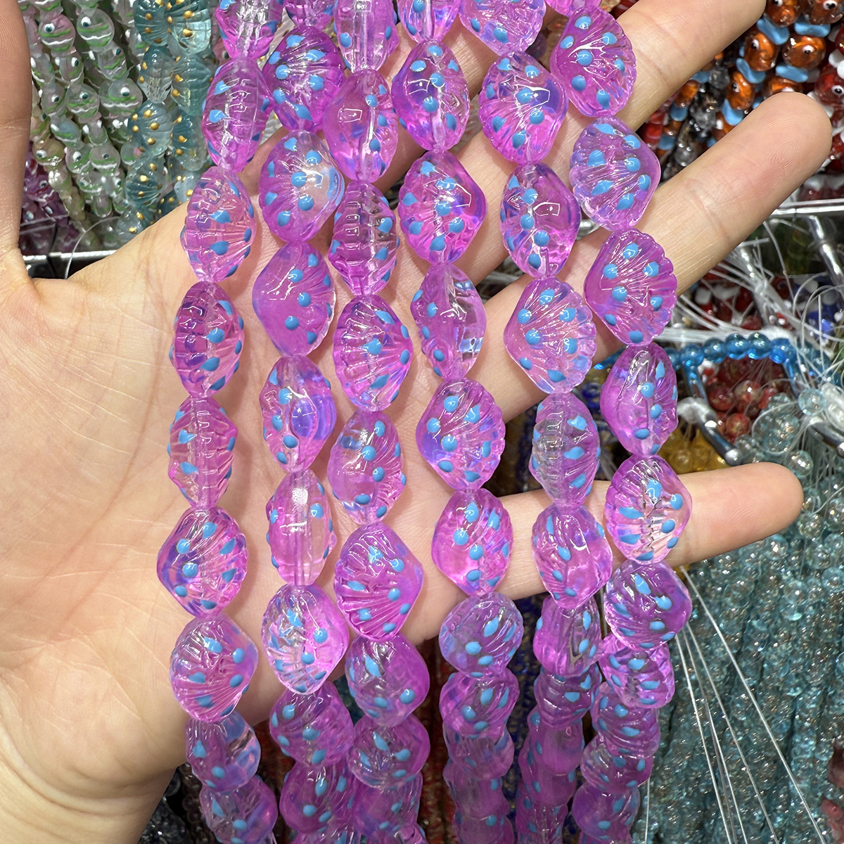Deep purple 13x16.5mm