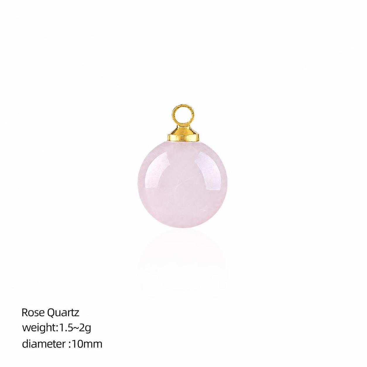 35:Rose Quartz gold