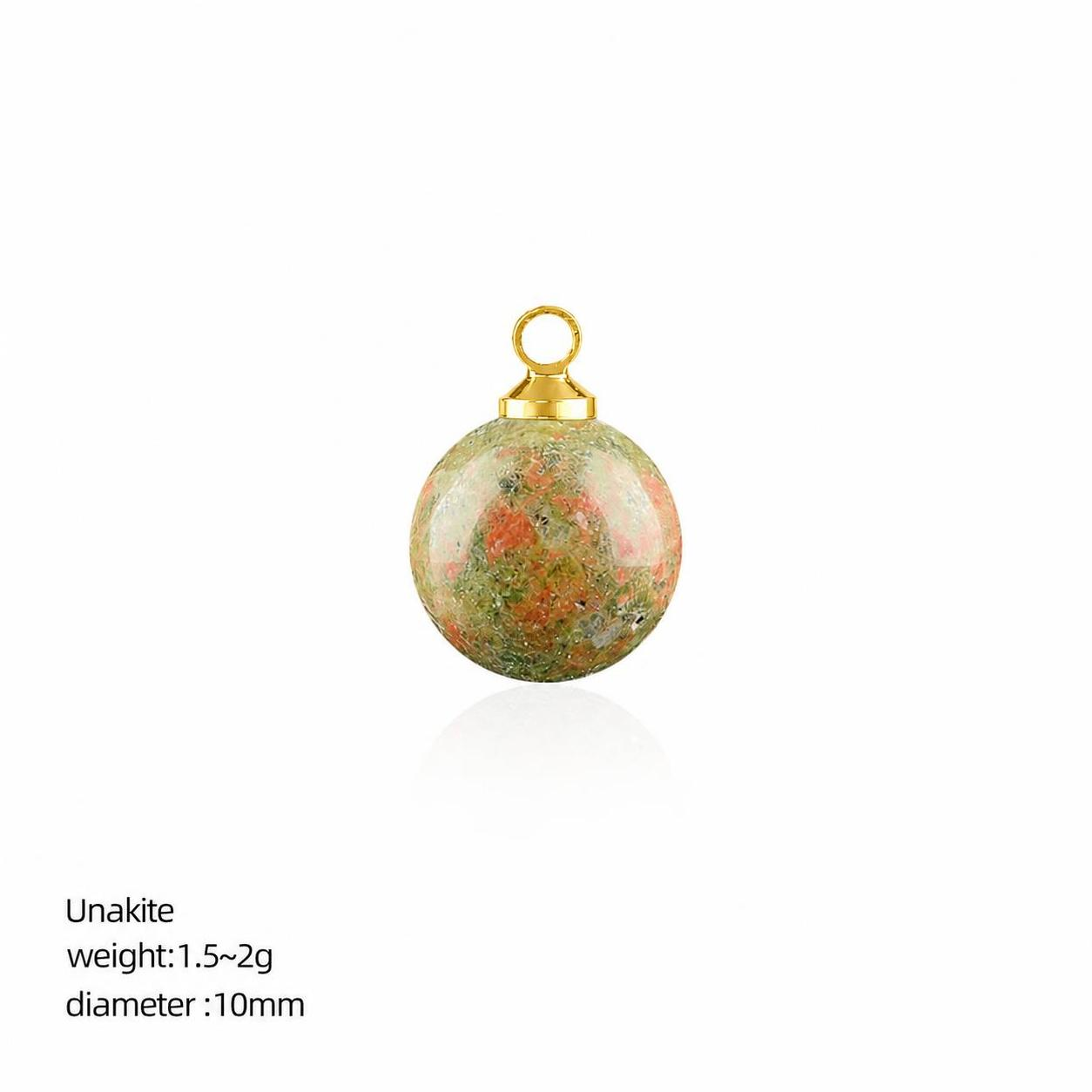 37:Unakite gold