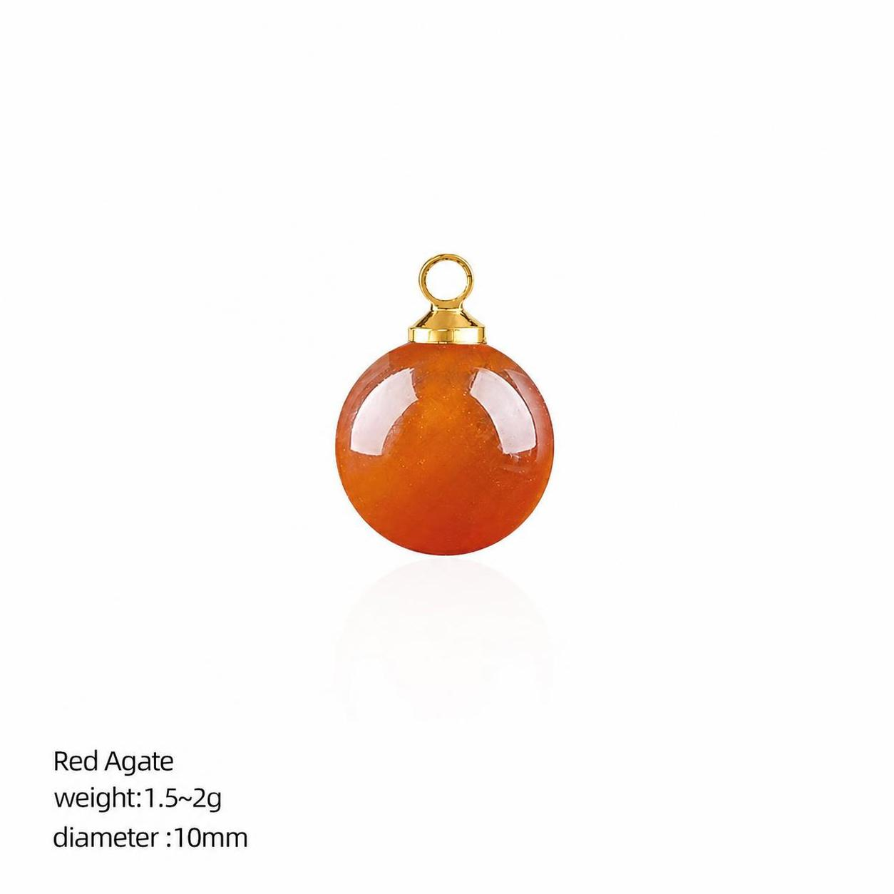38:Red Agate gold