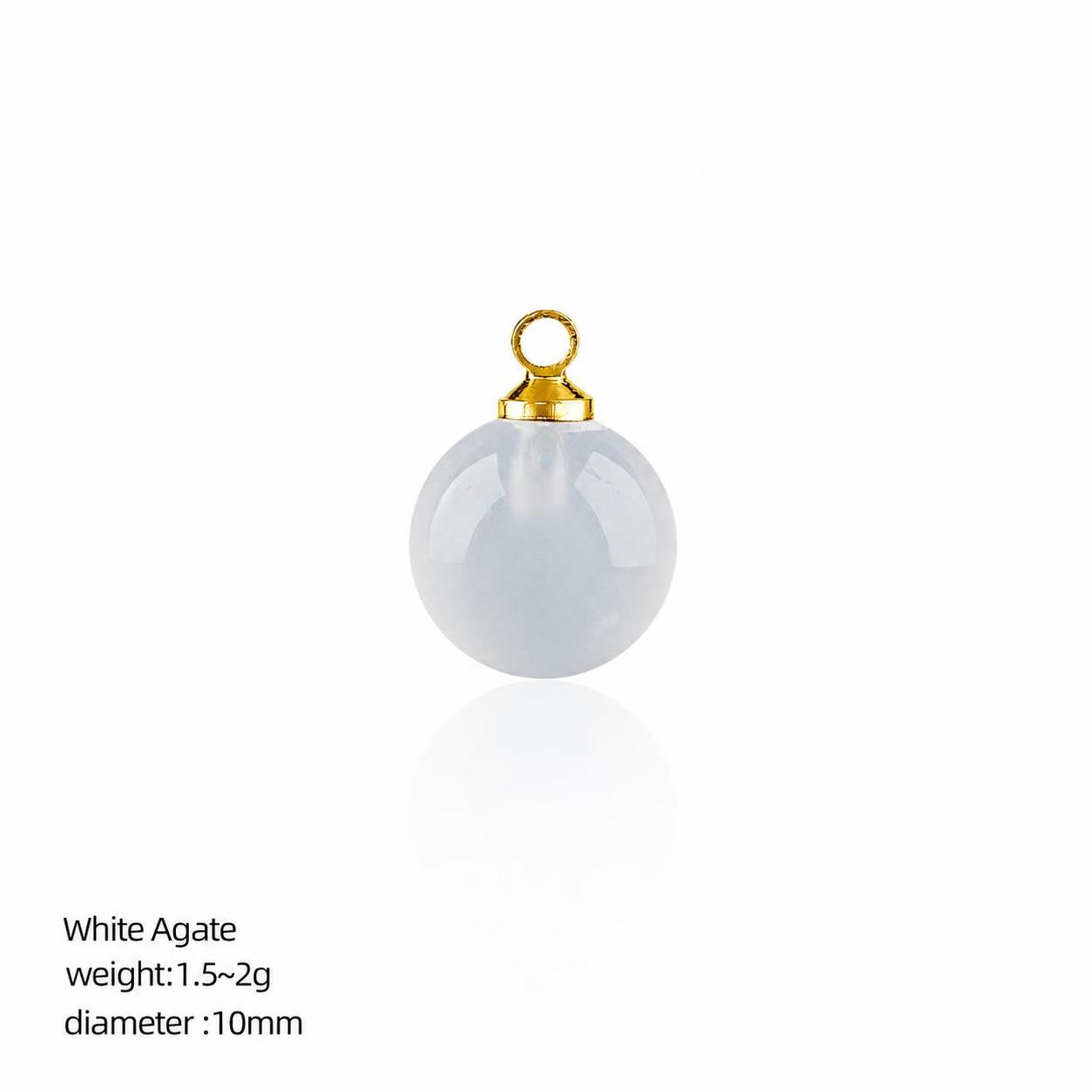 41:white agate gold