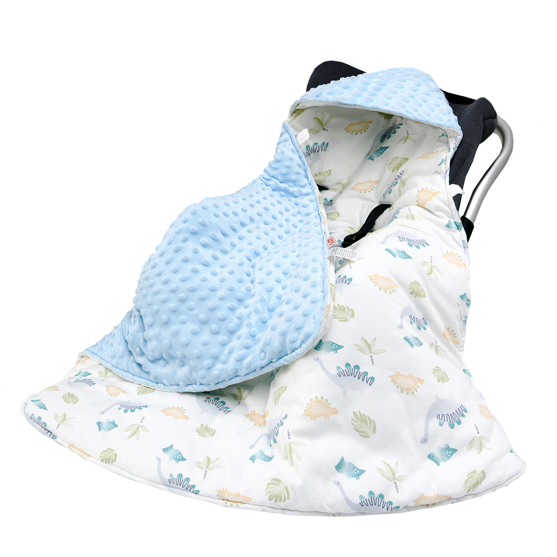 Leaf dinosaur (quilted & thickened)