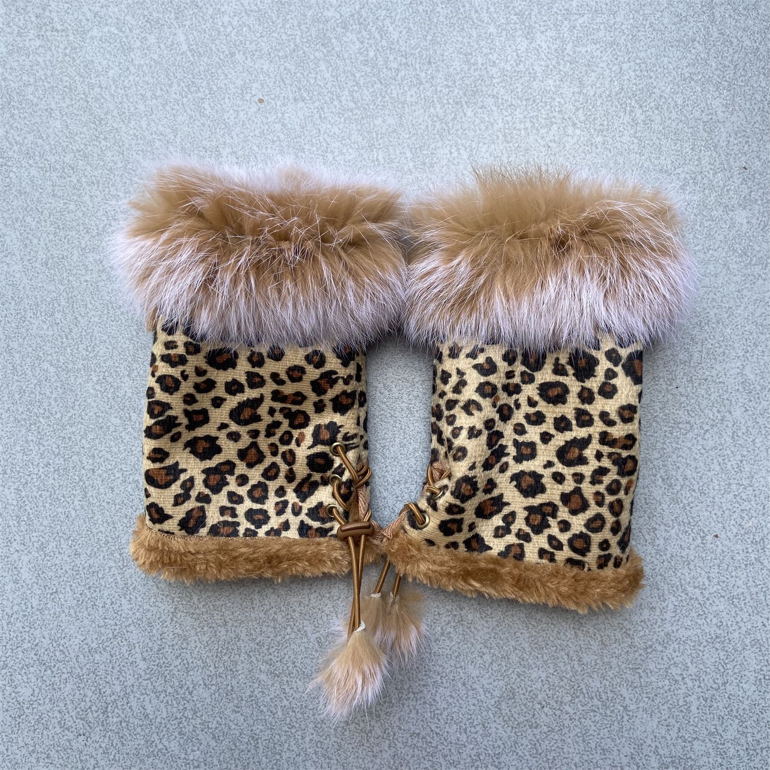 Leopard print camel