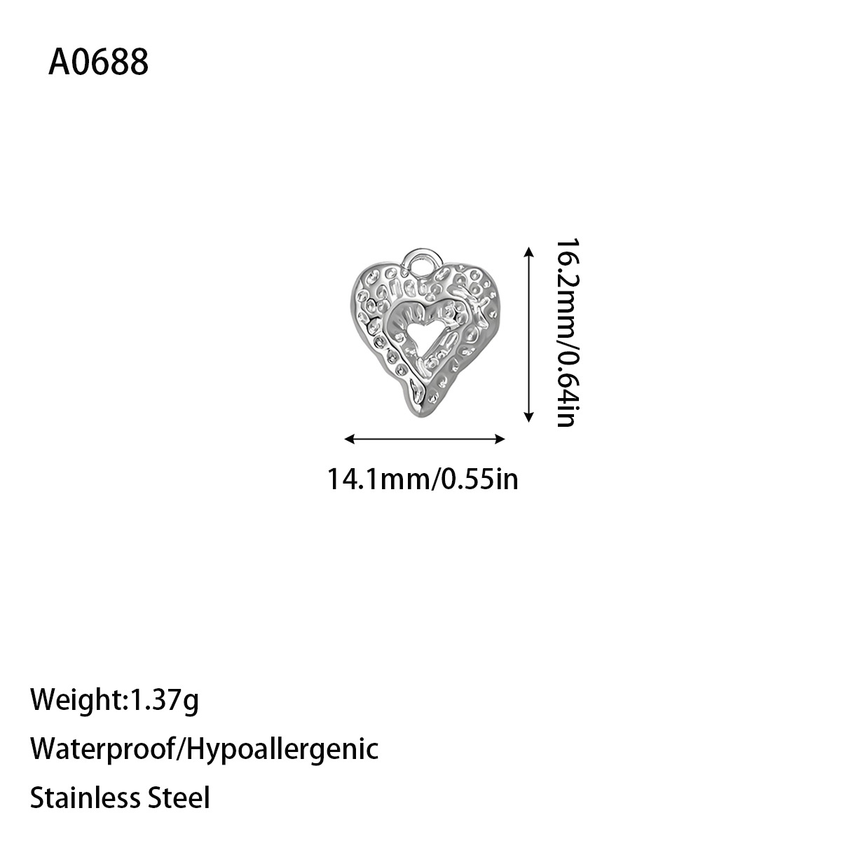 12:A0688 steel color