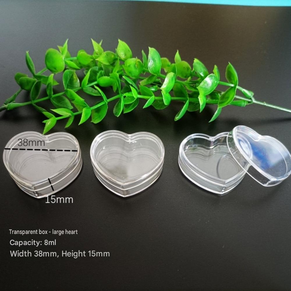 8:Transparent box-big heart