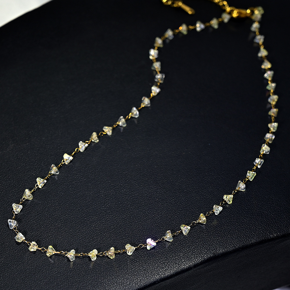 9:9-gold chain crystal yellow