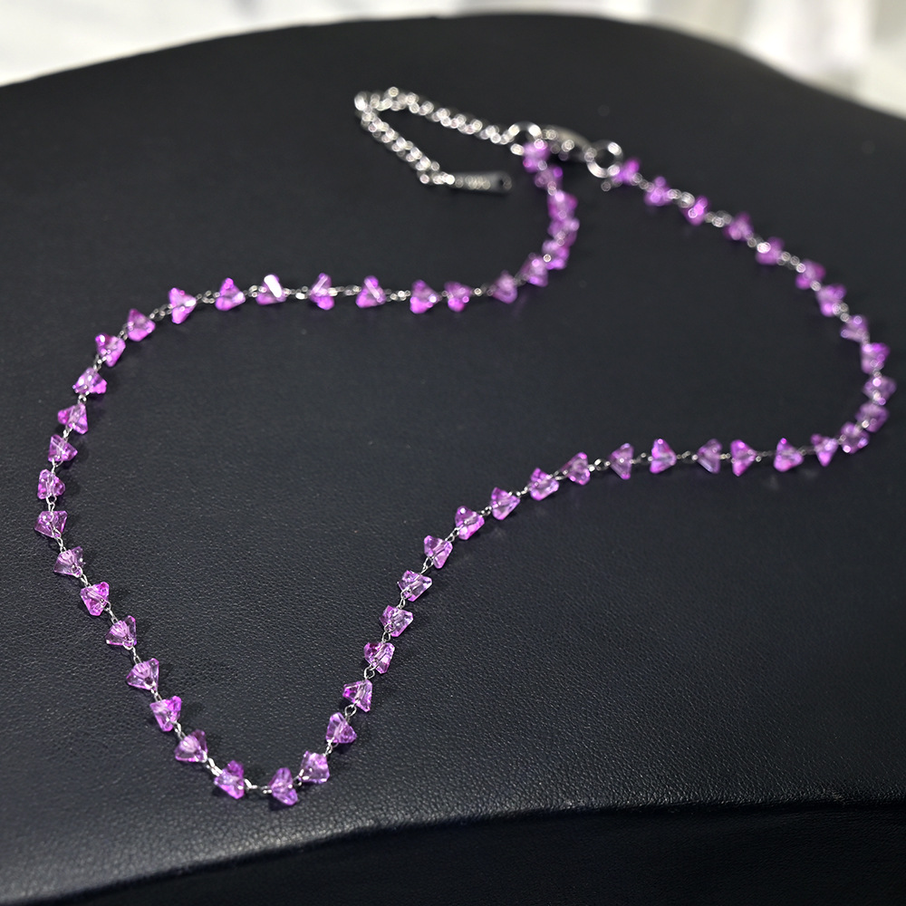 26:26-silver chain roasted purple