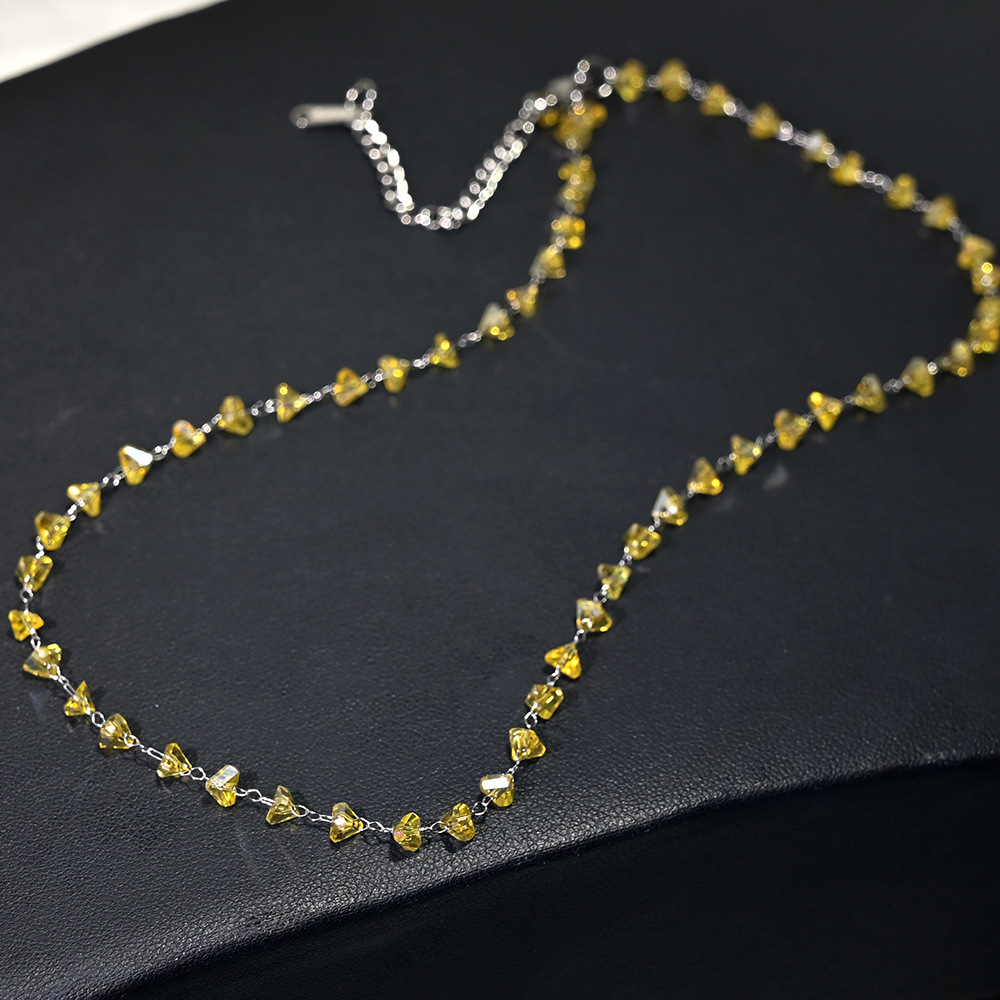 32:32-silver chain light yellow
