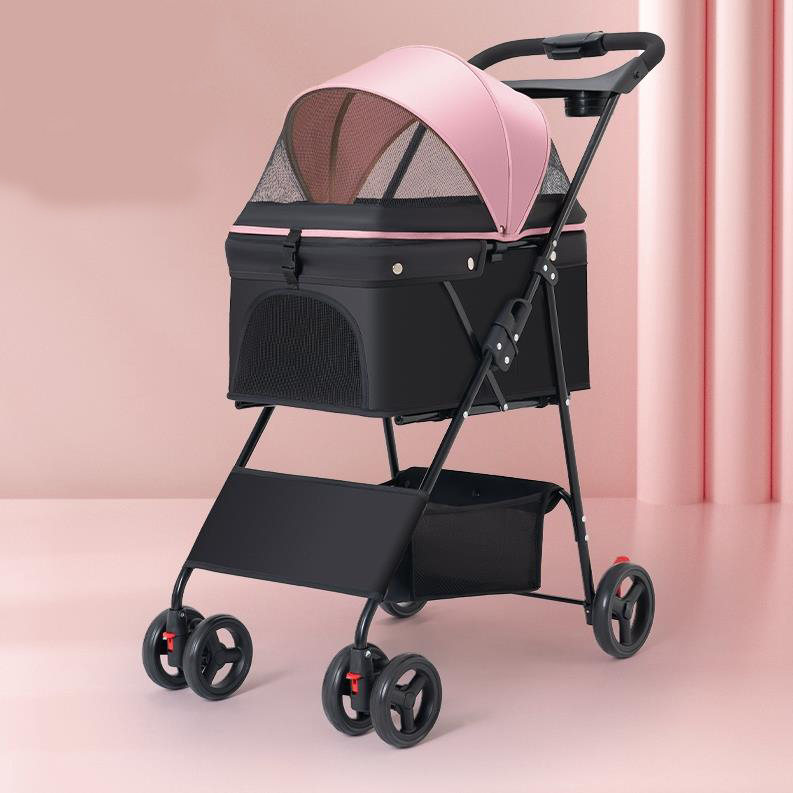 Pink with tray