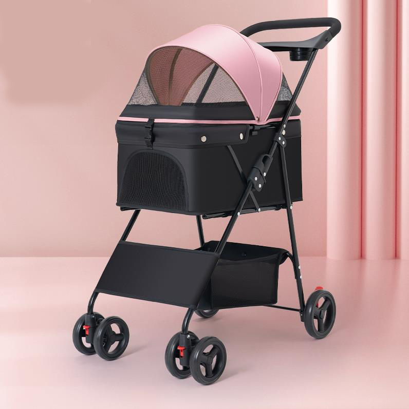 Pink with tray
