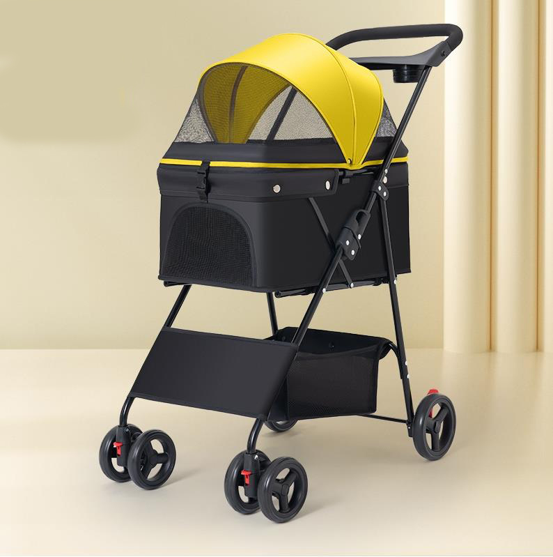 Yellow with tray