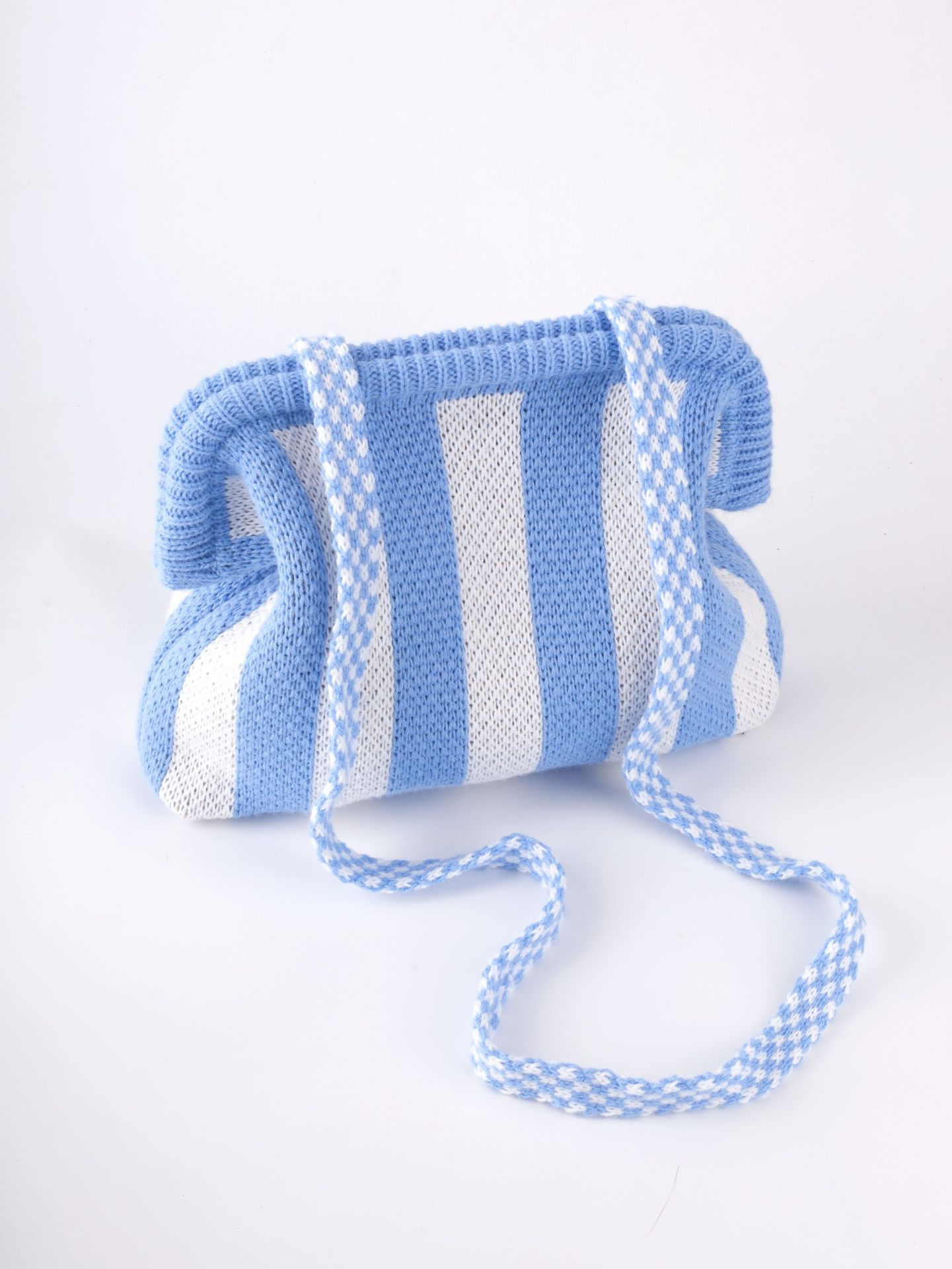 Blue and white stripes