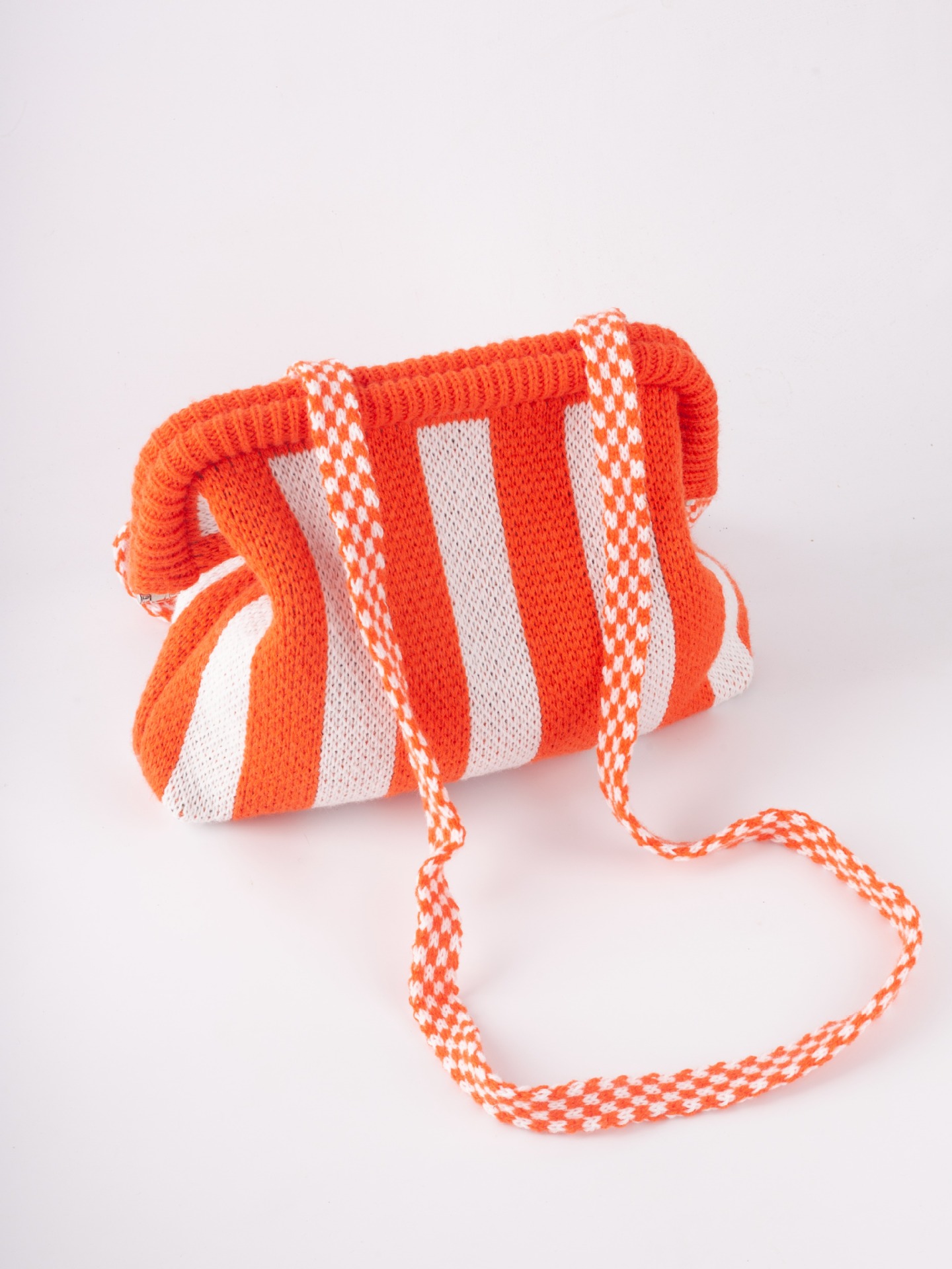 Orange and white stripes