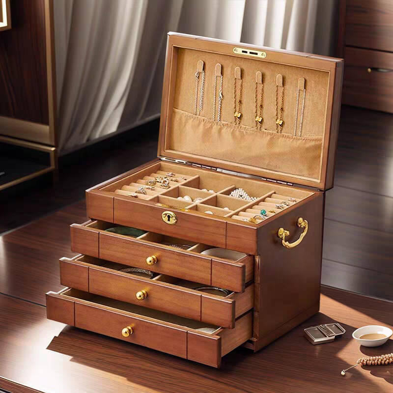 X769-4 pine wood with lock hook style (29*19*21.7cm)