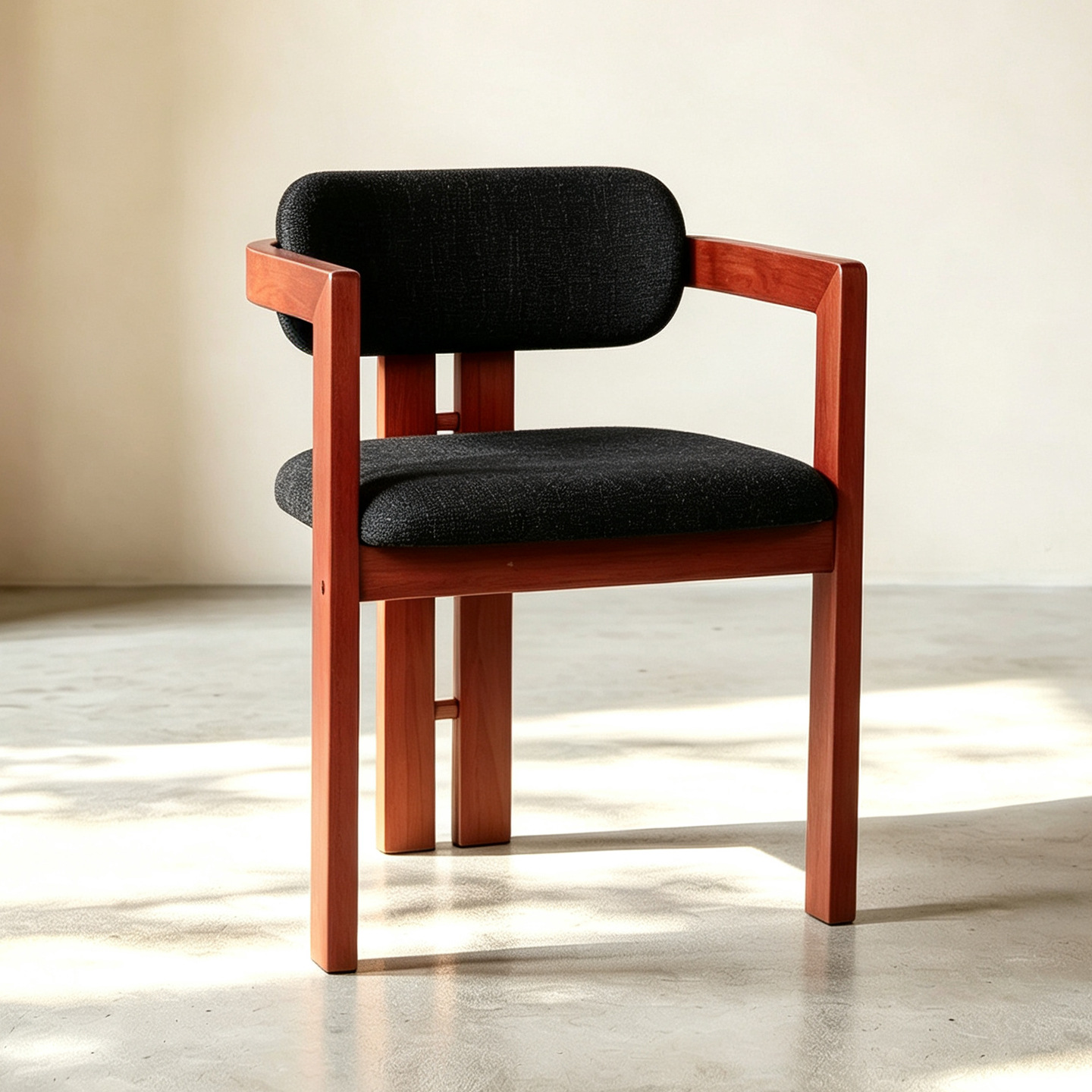 Walnut color - black and bright color