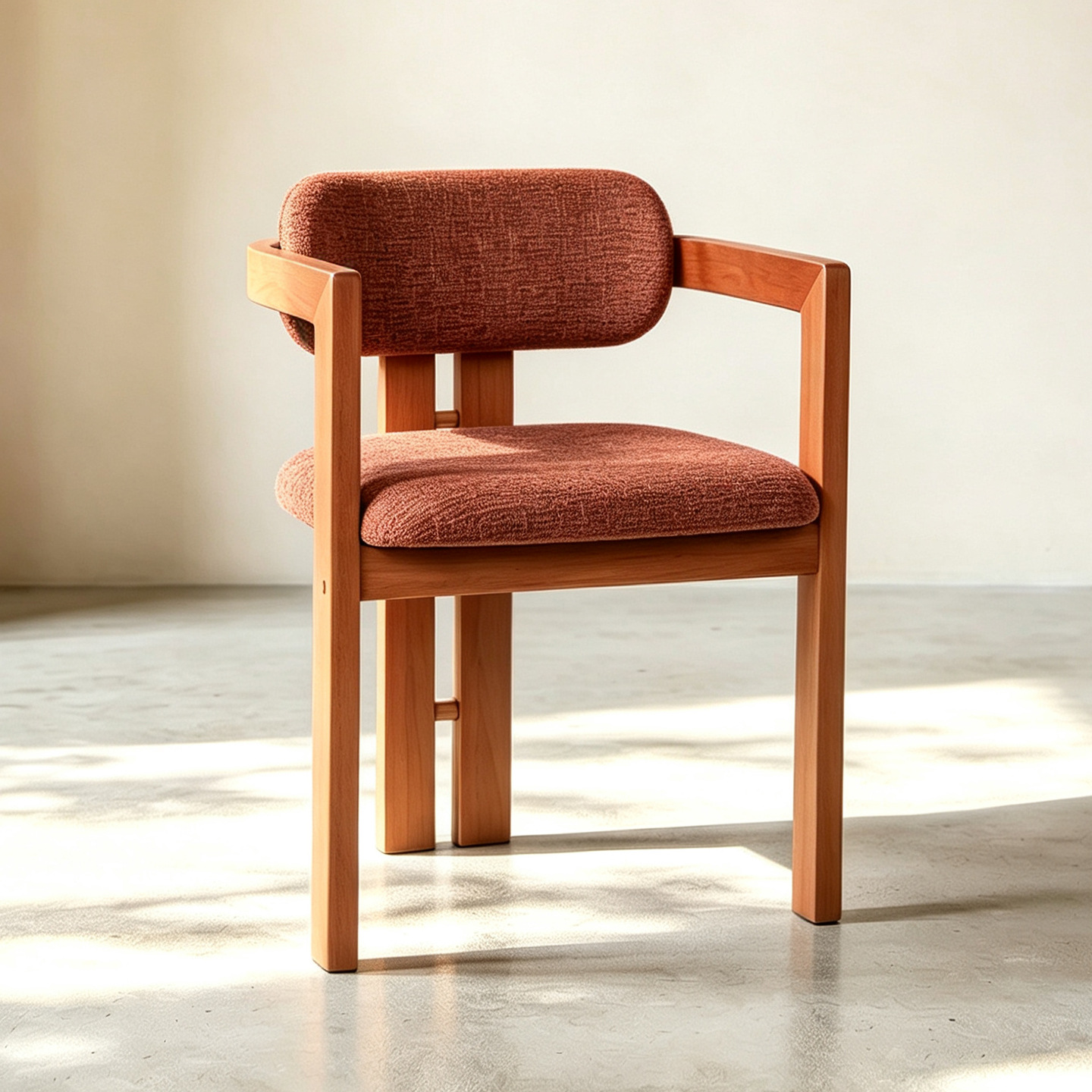 Walnut-burgundy