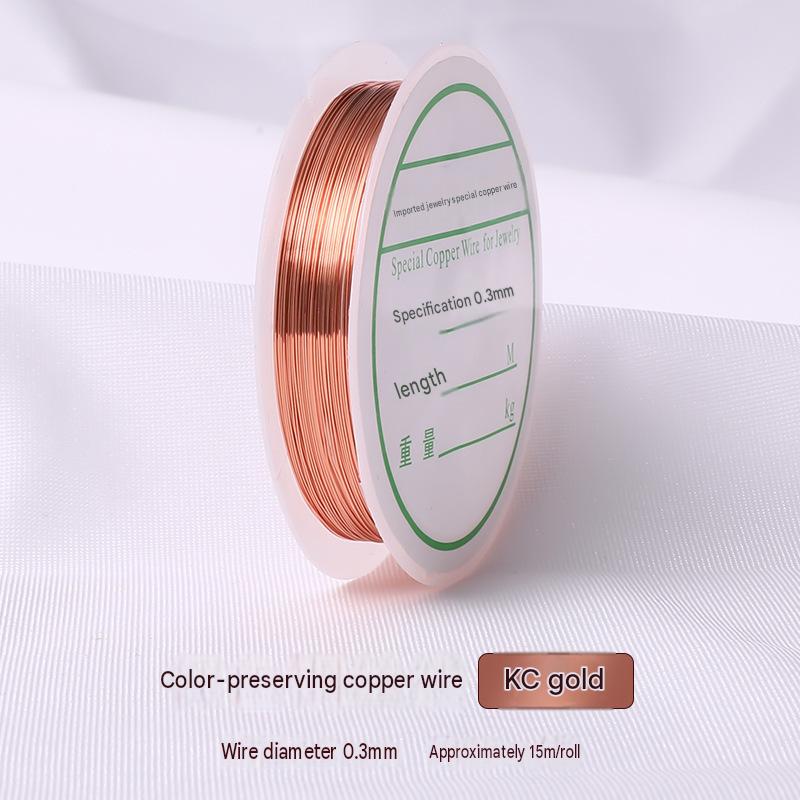13:kc gold/wire diameter 0.3mm about 15m /roll