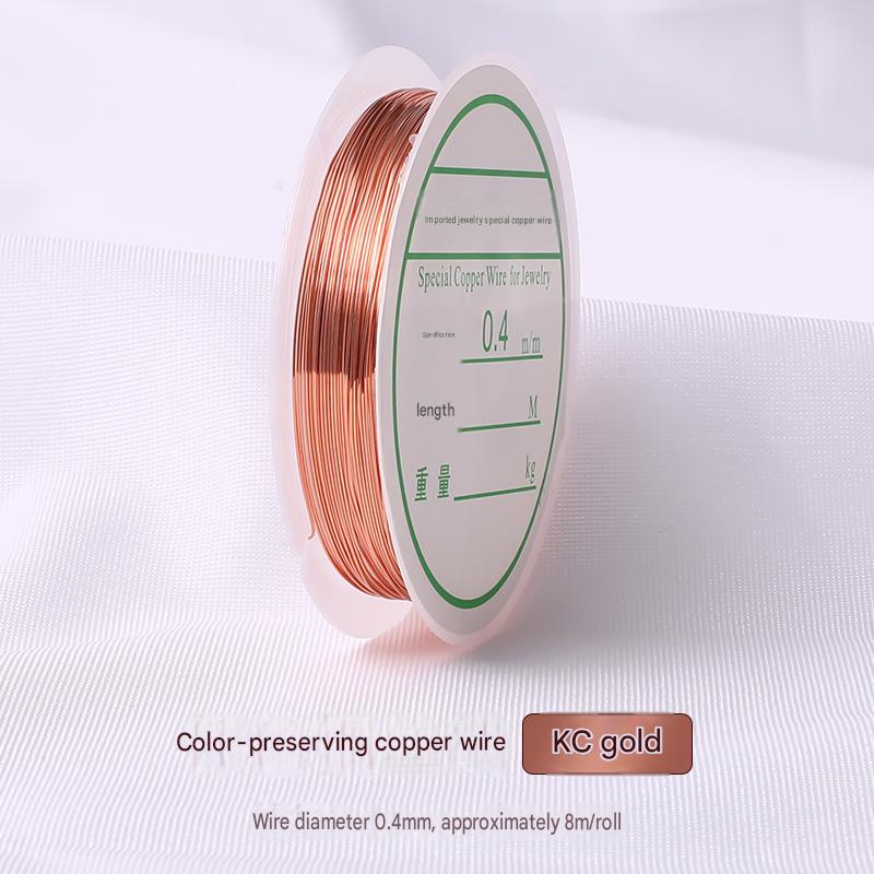 14:kc gold/wire diameter 0.4mm, about 8m /roll