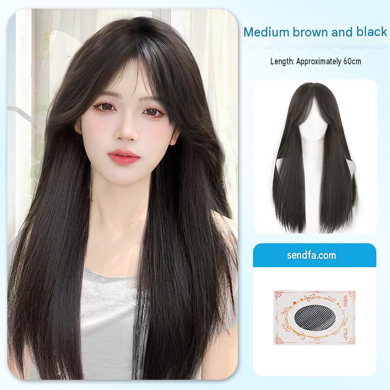 Brown-black hair net 2