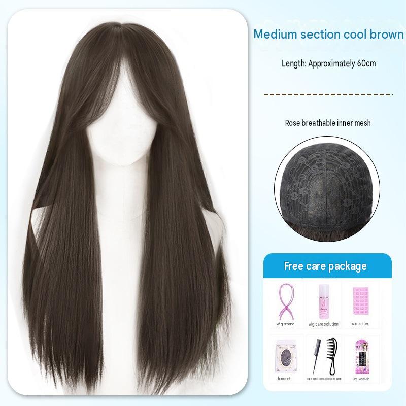Cold brown seven-piece set 2