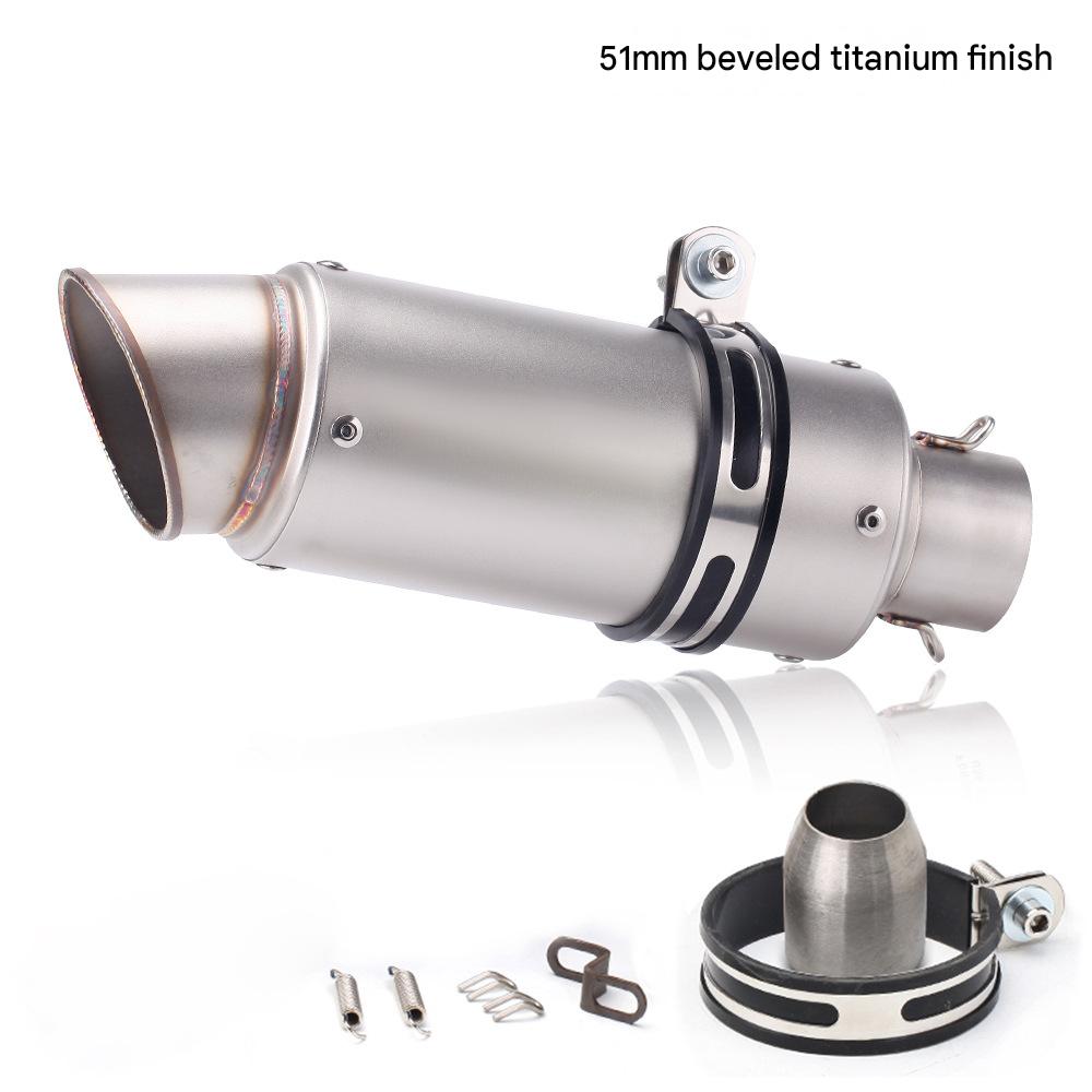 Beveled Titanium Color 51mm