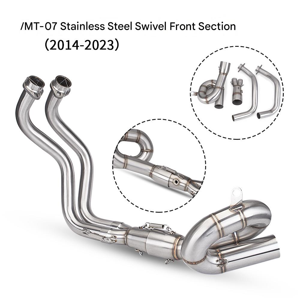 MT07 stainless steel convolute front section