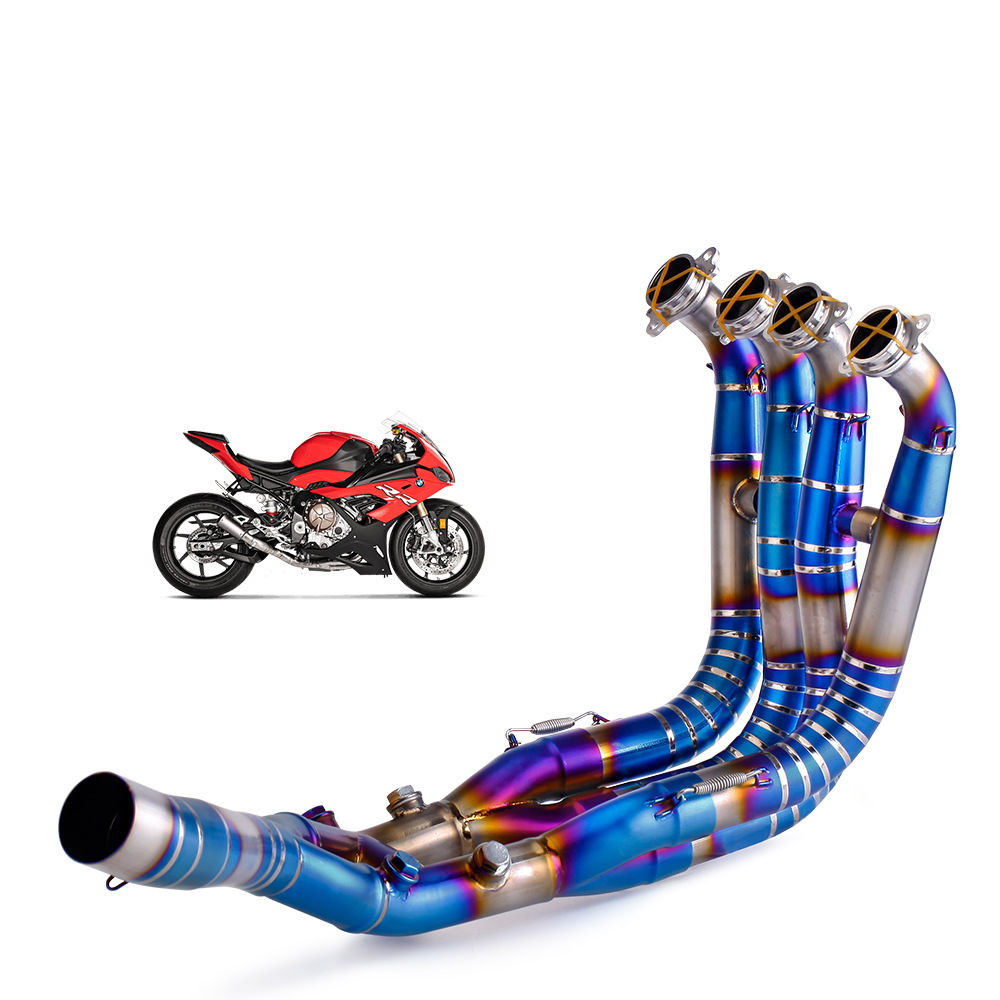 S1000rr titanium alloy burnt blue front section