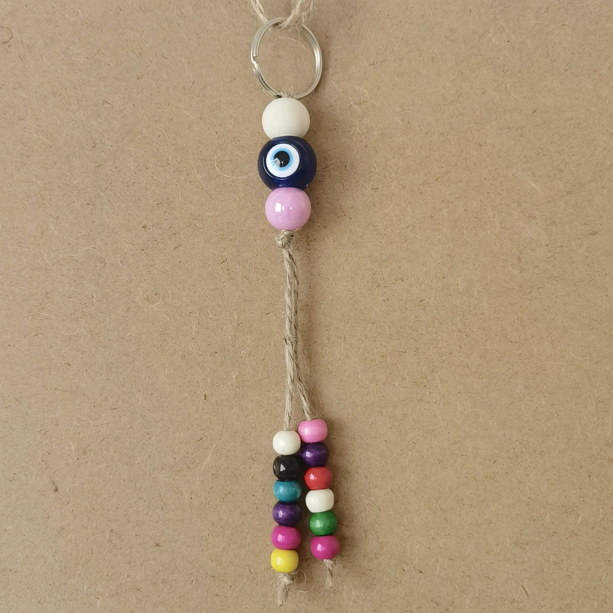 Keychain (color beads are random)